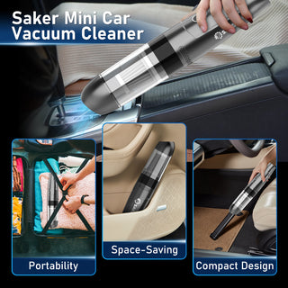 Lightweight Handheld Cleaner - SAKER® 3-in-1 Portable Vacuum Cleaner