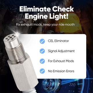 Saker Car O2 Sensor Adapter CEL Eliminator