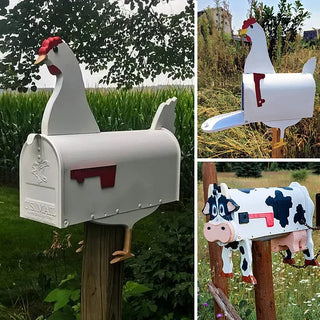 SAKER Farm Animal Mailboxes