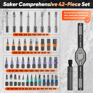 Sakerlus 42 in 1 Magnetic Screwdriver Set