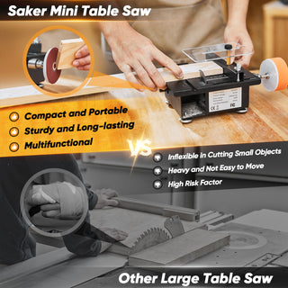 Sakerplus Mini Multifunctional Table Saw