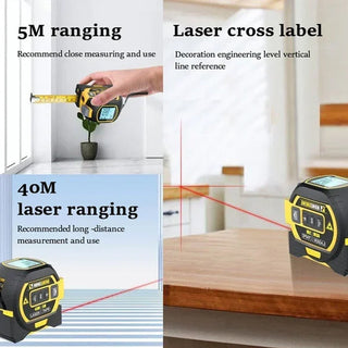 3-In-1 Infrared Laser Tape Measuring