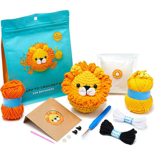 SAKER Beginners DIY Crochet Kit