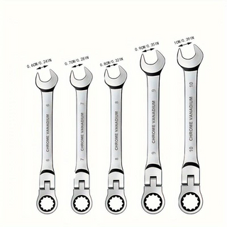 SAKER Flexible Head Ratchet Wrench Set