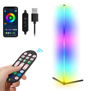 Saker RGB Corner Floor Lamp