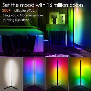 Saker RGB Corner Floor Lamp