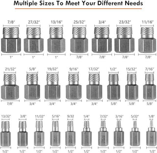 SAKER 25Pcs Screw Extractor Set Multi