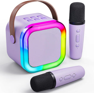 SAKER Portable Wireless Karaoke Speaker with Microphone