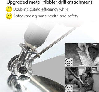 SAKER Metal Nibbler Drill Attachment