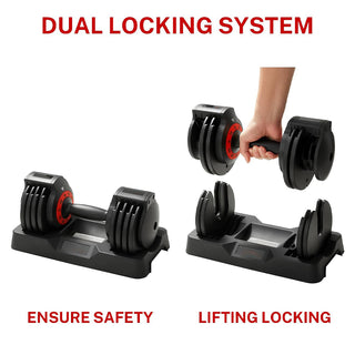 Saker 5 in 1 FITNESS Adjustable Dumbbells