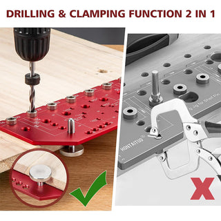 SAKER 2 IN 1 Cabinet Hardware Jig