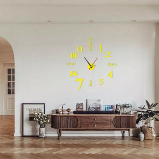 SAKER Modern DIY Punch-Free Wall Clock