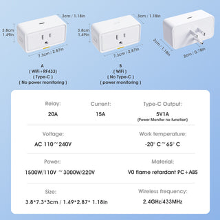 Saker WiFi Smart Plug