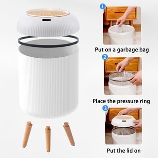 SAKER Motion Sensor Trash Can with Lid