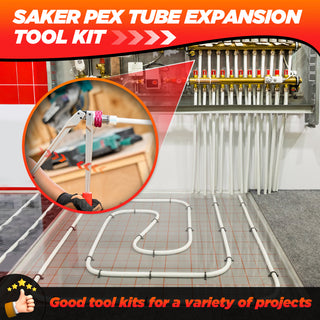 Saker PEX Tube Expansion Tool Kit