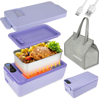 Sakerplus Cordless Temp-controlled heating lunch box