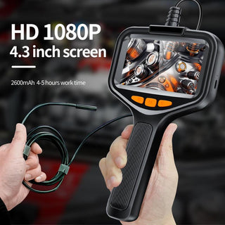 SAKER 1080P Pipe Endoscope Camera with Light