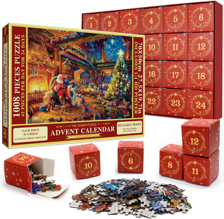 SANK Advent Calendar Christmas Jigsaw Puzzles