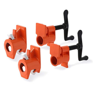 Saker 2-Pack 3/4" Heavy-Duty Wood Gluing Pipe Clamp