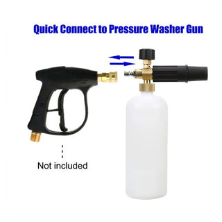 Enhance Your Car Washing Experience - SAKER® Foam Cannon Dual Connector Accessory