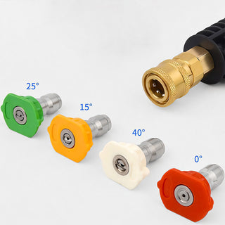 Enhance Your Car Washing Experience - SAKER® Foam Cannon Dual Connector Accessory