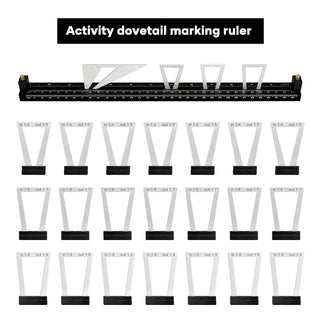 Saker Adjustable Dovetail Marking Ruler