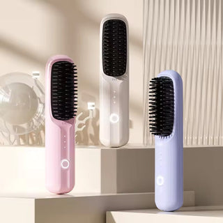 Saker Cordless Hair Straightener Brush