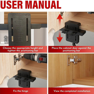 Saker Cabinet Door Installation Positioner