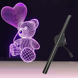 Saker 3D Hologram LED Fan Projector