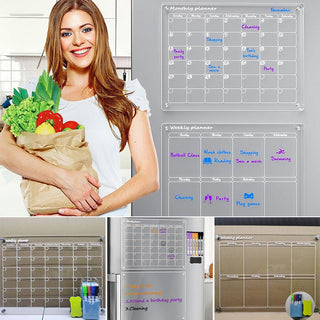 Saker Magnetic Schedule Planner For Fridge