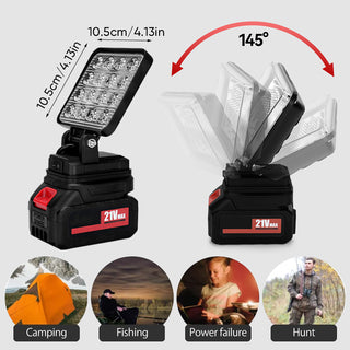 Saker Rotatable Job Site Portable Work Light