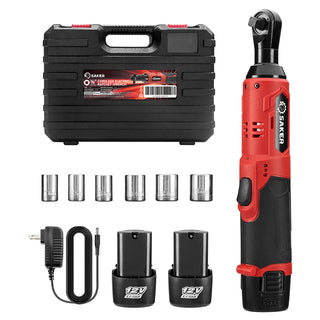 Saker 3/8" Cordless Electric Ratchet Wrench