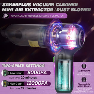 SakerPlus Car Vacuum Cleaner