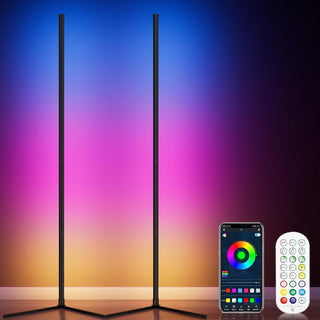 Saker Smart RGB Led Corner Floor Lamp