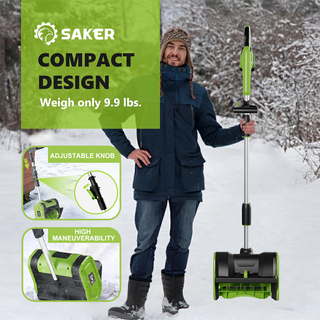 Saker Cordless Snow Shovel