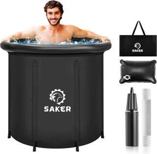 SAKER® Huge 110 Gal Ice Bath Tub for Athletes