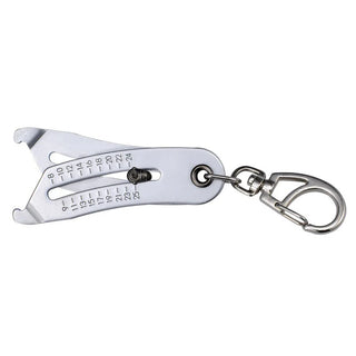 Saker Portable Precise Thread Size Checker Keychain