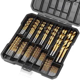 SAKER 99pcs High Speed Steel Drill Bit Set