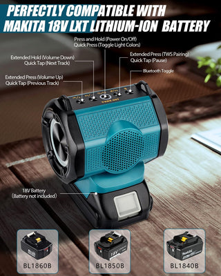 SAKER Cordless Portable Speaker