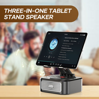 Saker Rotating Tablet Stand Speaker