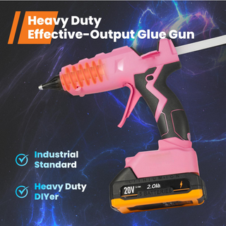 Sakerplus 50W Cordless Hot Glue Gun