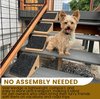 Sakerplus Modular Pet Ramp for Any Staircase