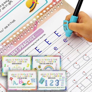 Reusable Grooved Handwriting Workbooks for Kids