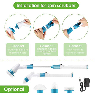 SAKER Electric Spin Scrubber