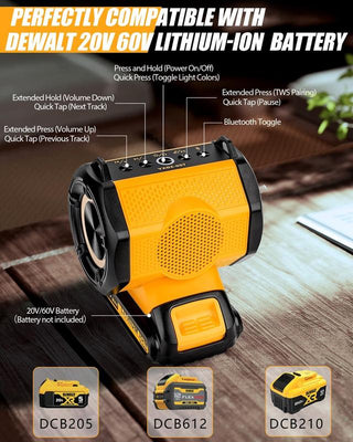 SAKER Cordless Portable Speaker