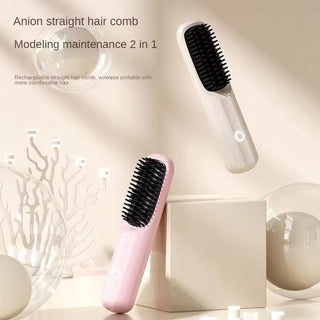 Saker Cordless Hair Straightener Brush