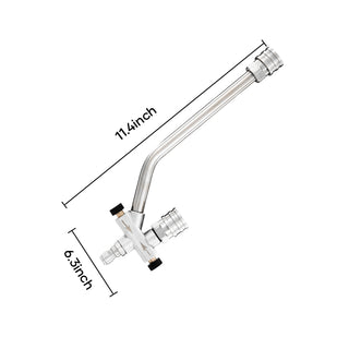 Accesorio de conector doble de cañón de espuma SAKER®