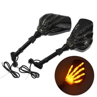 Saker LED Skeleton Claw Side Mirror Rearview Mirror