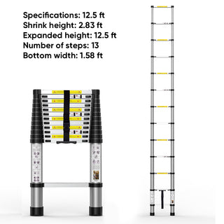 Saker Portable Collapsible Extension Ladder