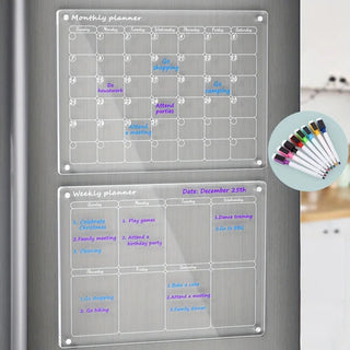 Saker Magnetic Schedule Planner For Fridge